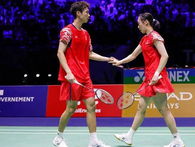 印尼羽毛球队绝地反击日本羽毛球队，马琳送出助攻