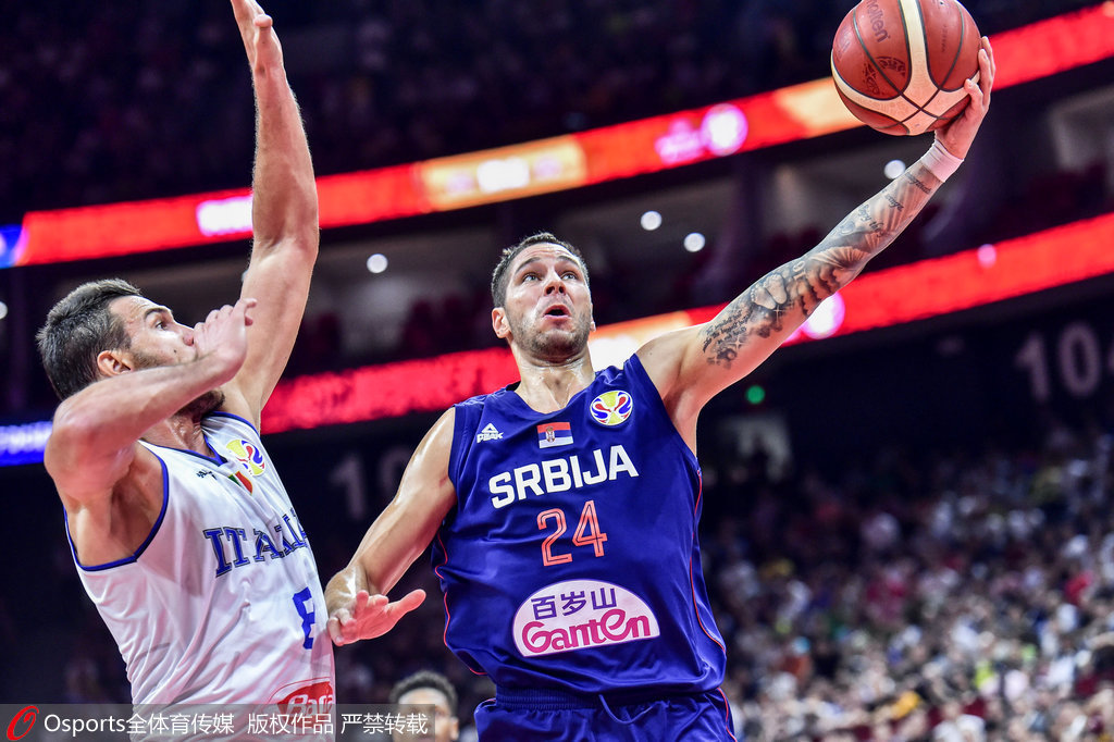 独行侠强势塞尔维亚男篮，加里纳利一己之力扛起全队