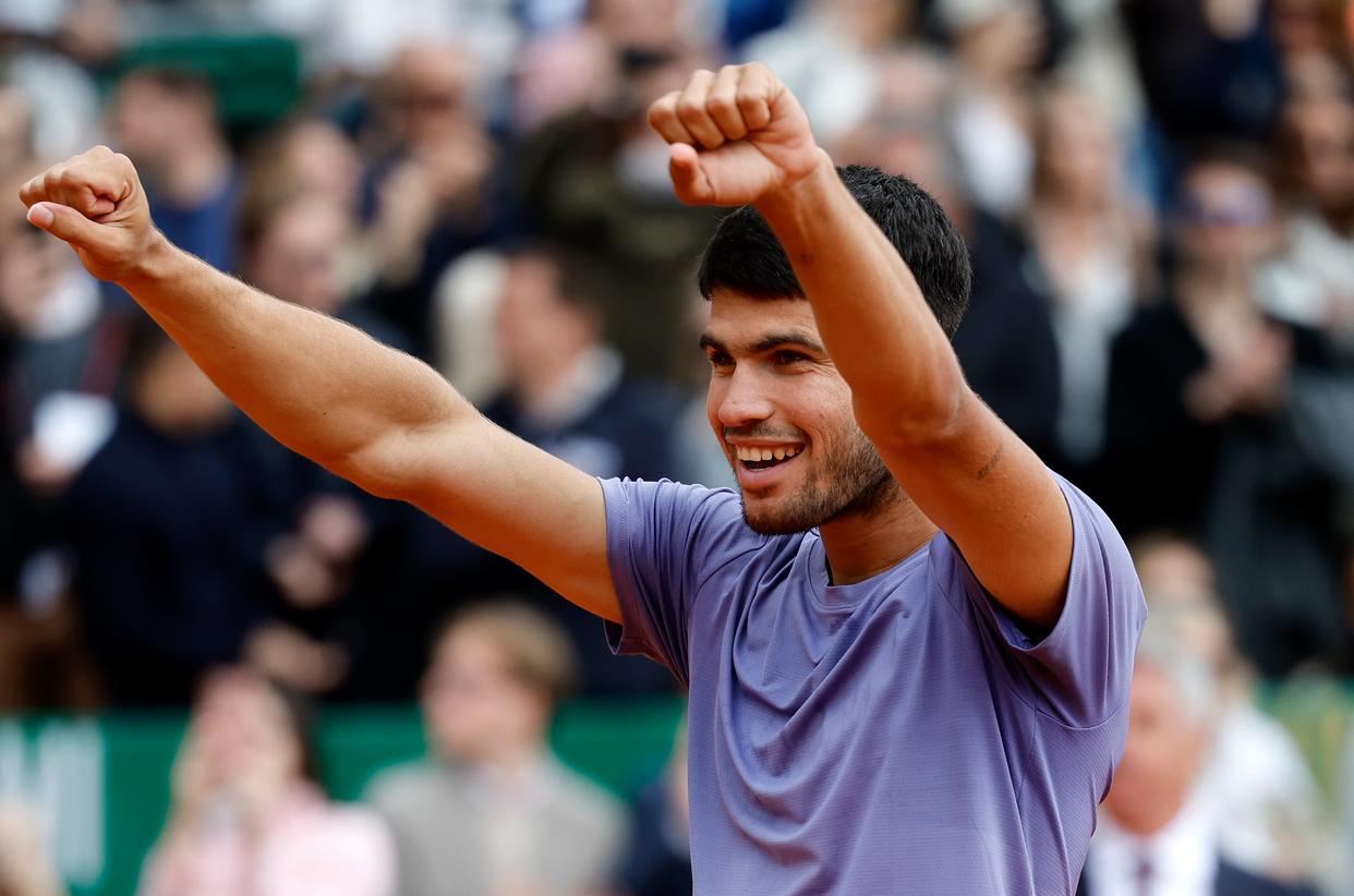 蒙特卡洛大师赛绝杀联合杯，阿尔卡拉斯统治全场